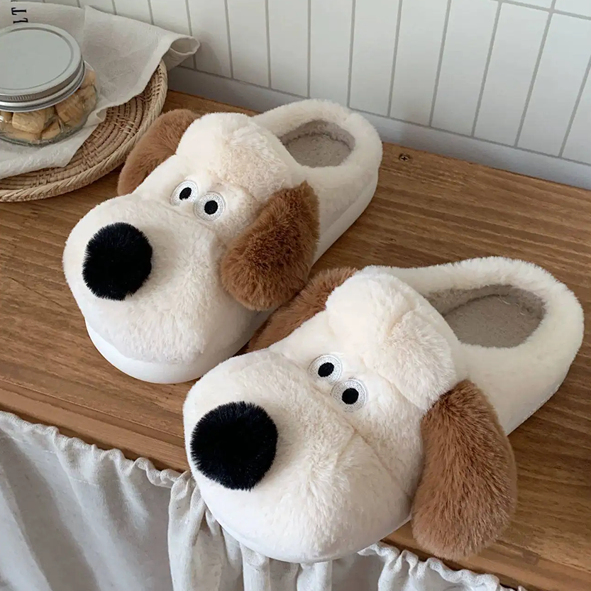 Pat and Pet Emporium | Shoes | Women's Cute Puppy Slippers