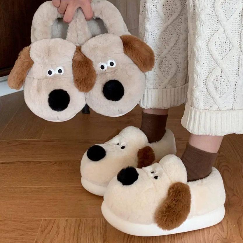 Pat and Pet Emporium | Shoes | Women's Cute Puppy Slippers