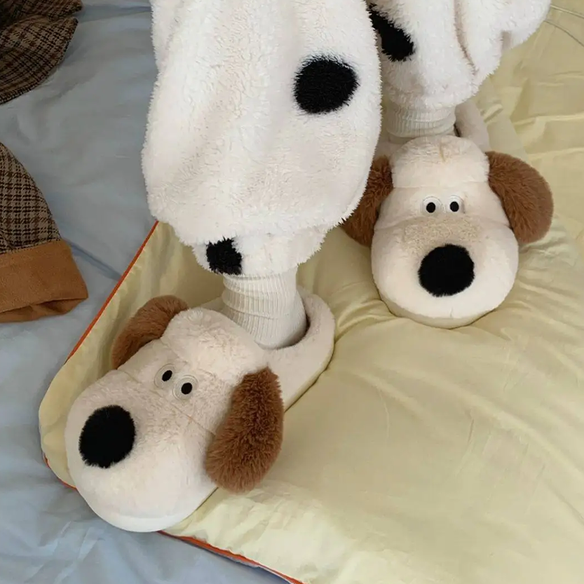 Pat and Pet Emporium | Shoes | Women's Cute Puppy Slippers