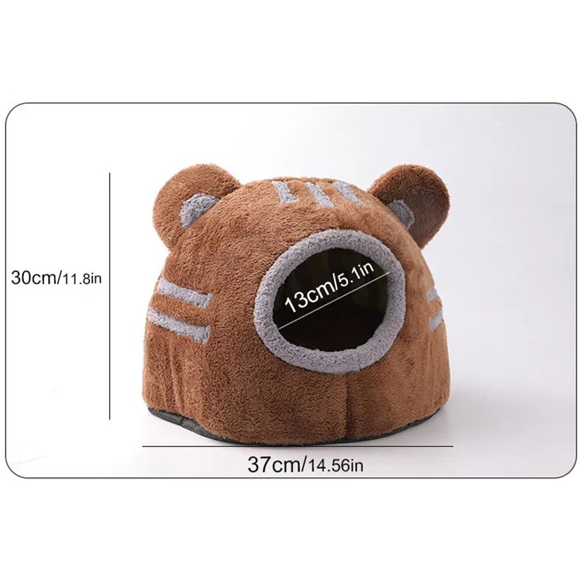 Pat and Pet Emporium | Pet Beds | Cozy Warm Plush Cat Bed