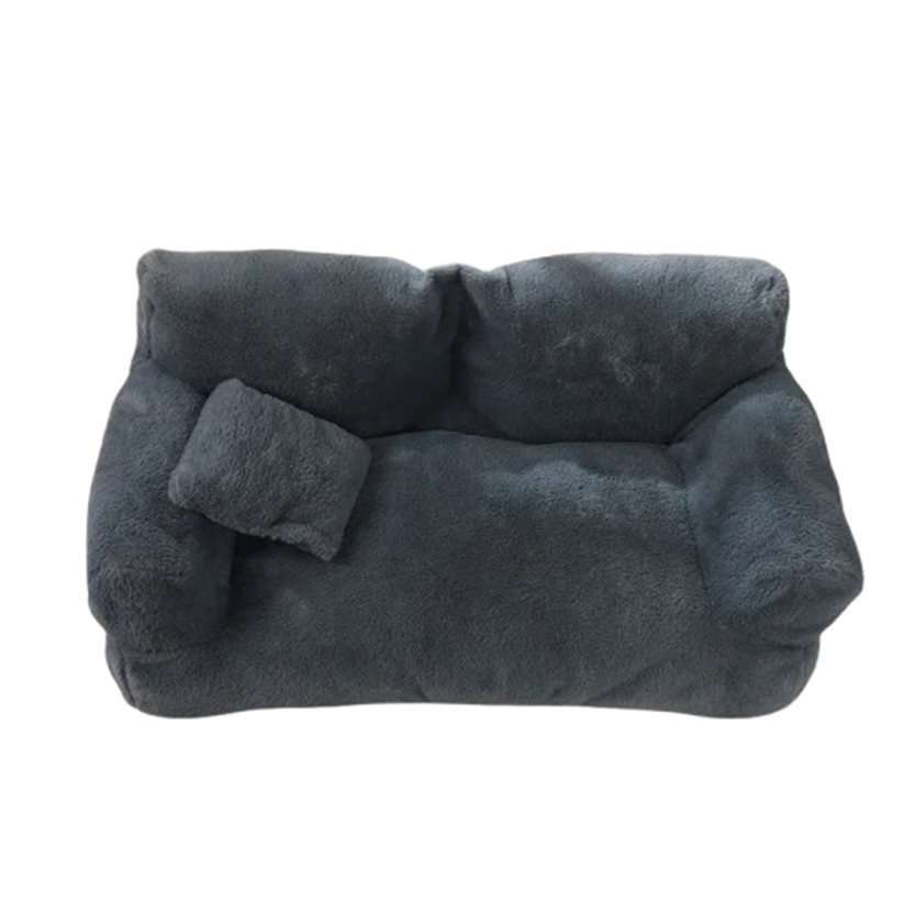 Pat and Pet Emporium | Pet Beds | Plush Small Pet Sofa Bed