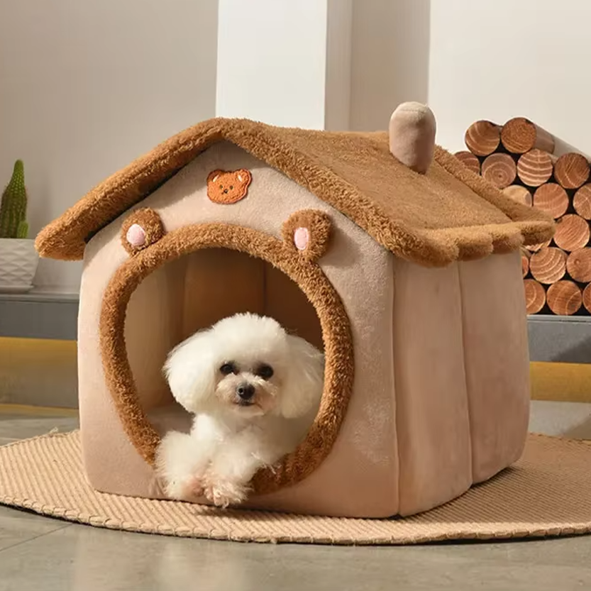 Pat and Pet Emporium | Pet Beds | Foldable Dog Cat Bed House