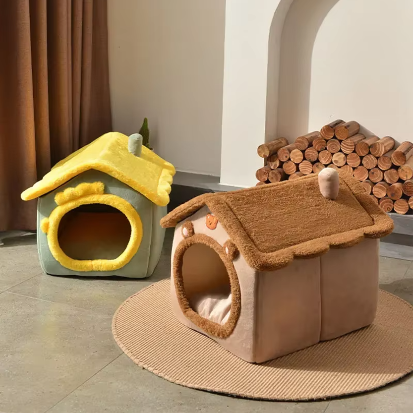 Pat and Pet Emporium | Pet Beds | Foldable Dog Cat Bed House
