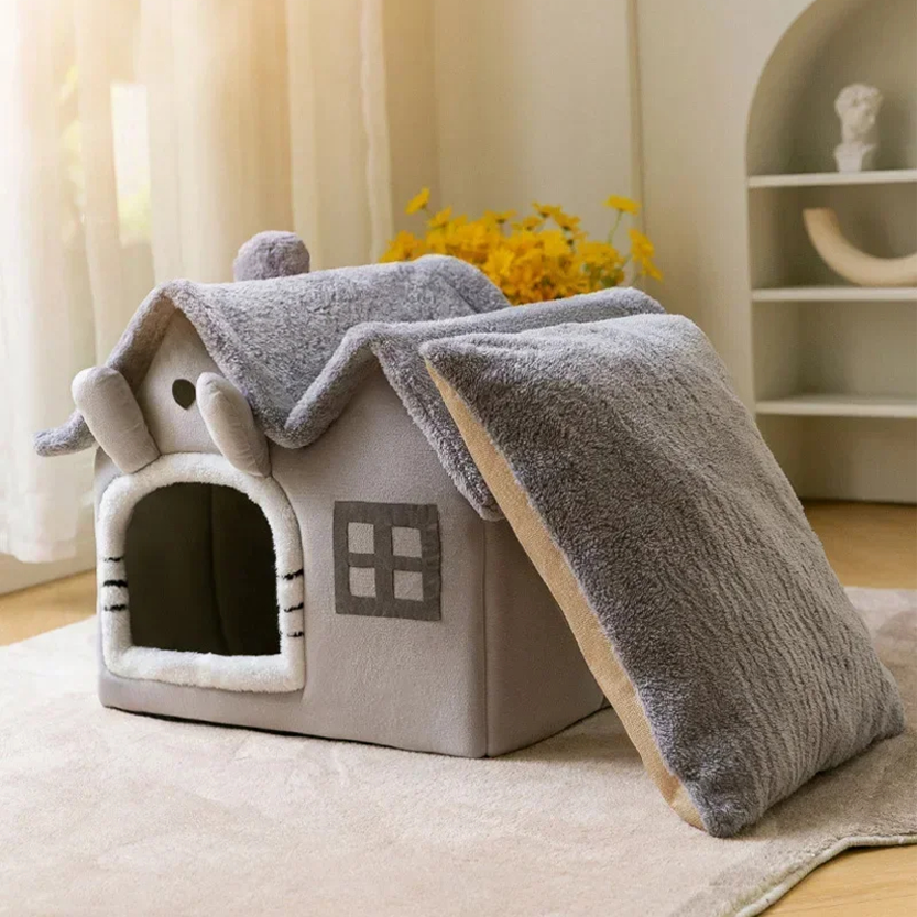 Pat and Pet Emporium | Pet Beds | Foldable Dog Cat Bed House