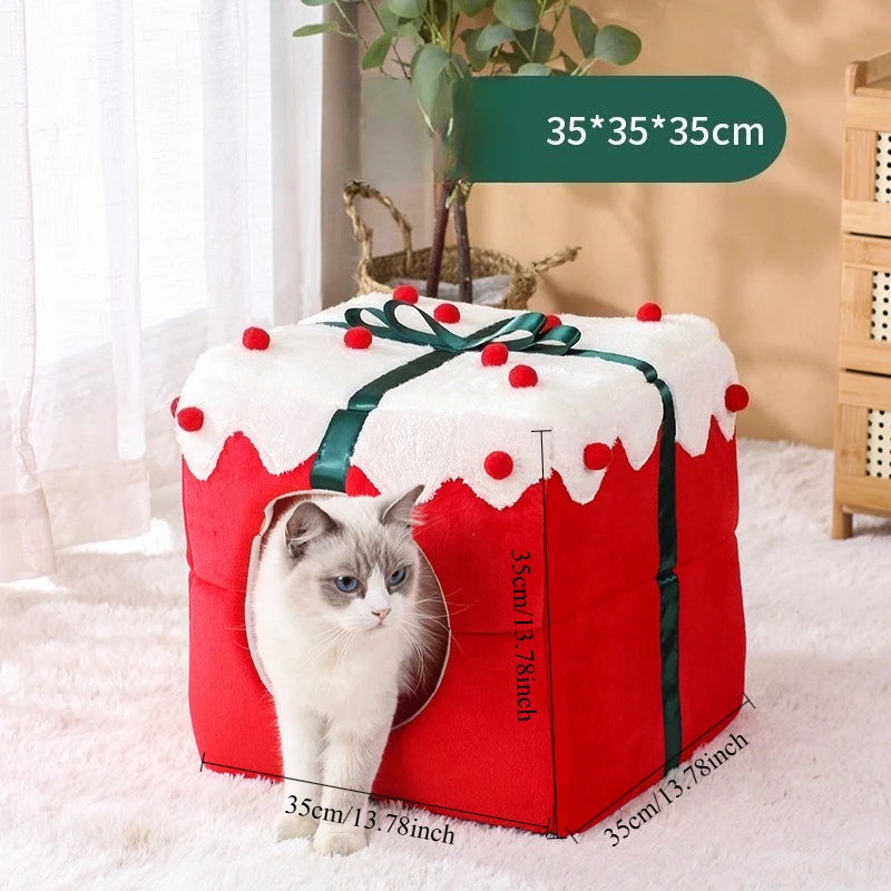 Pat and Pet Emporium | Pet Beds | Christmas Cat Nest