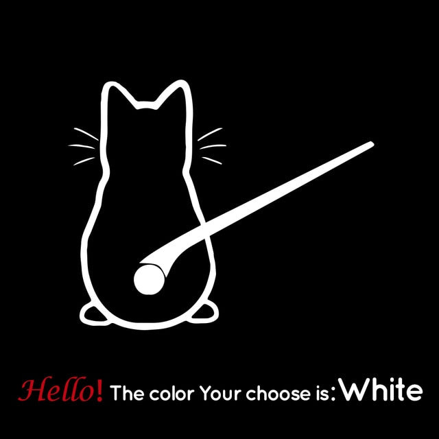 Pat and Pet Emporium | Pet Supplies | Cat Car Stickers