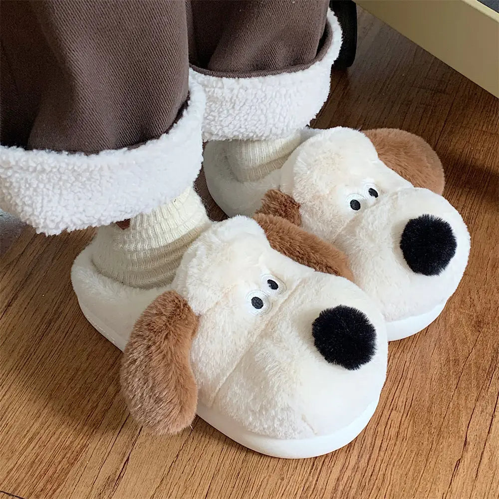 Pat and Pet Emporium | Shoes | Women's Cute Puppy Slippers