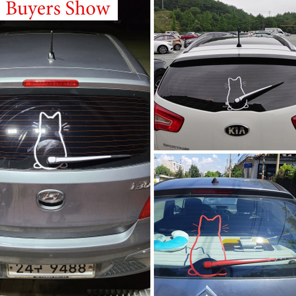 Pat and Pet Emporium | Pet Supplies | Cat Car Stickers