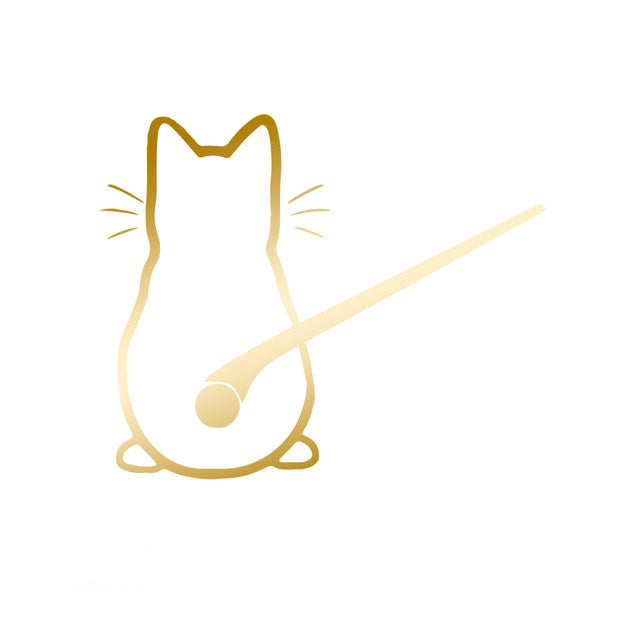 Pat and Pet Emporium | Pet Supplies | Cat Car Stickers