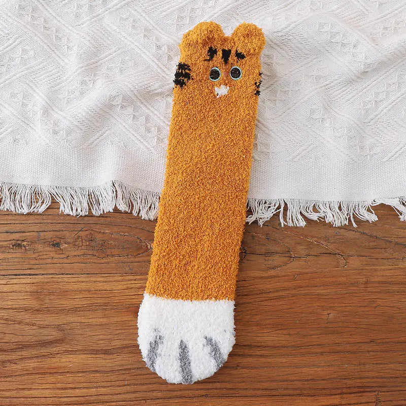 Pat and Pet Emporium | Socks | Women's Thickened Cat Paw Socks