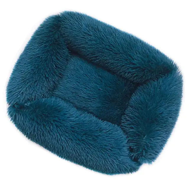 Pat and Pet Emporium | Pet Beds | Square Soft Plush Dog Bed