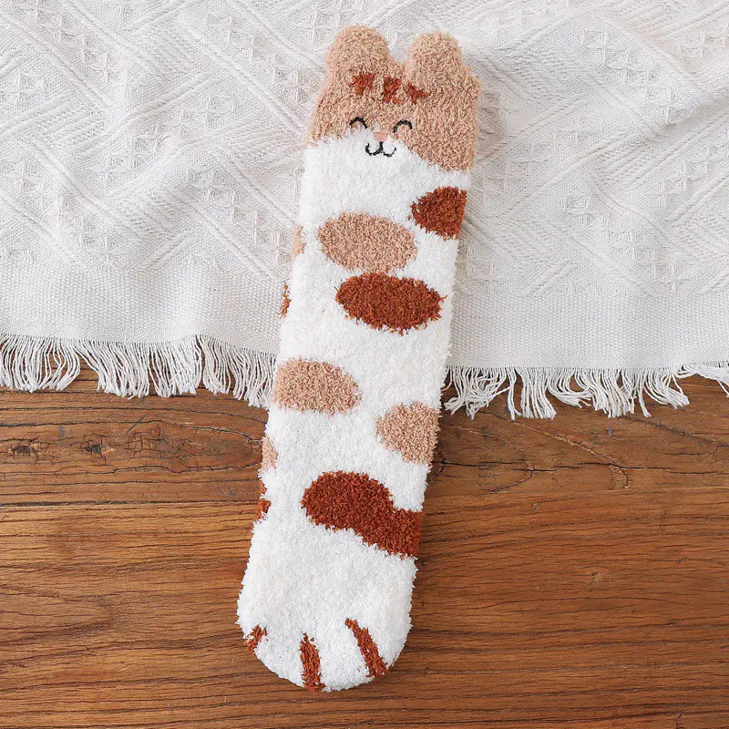 Pat and Pet Emporium | Socks | Women's Thickened Cat Paw Socks