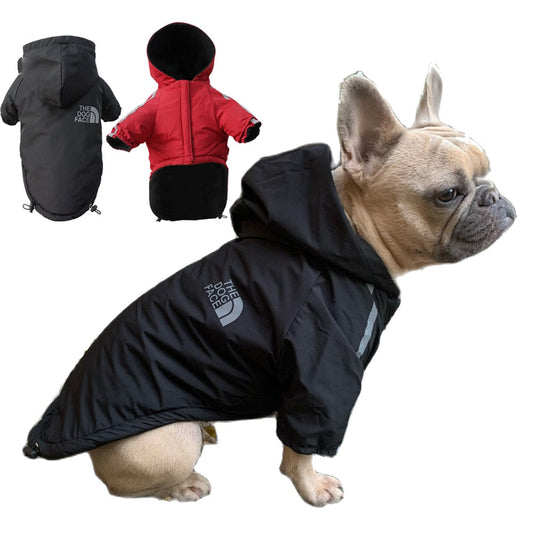Pat and Pet Emporium | Pet Clothing | Reflective Pet Hooded Jacket