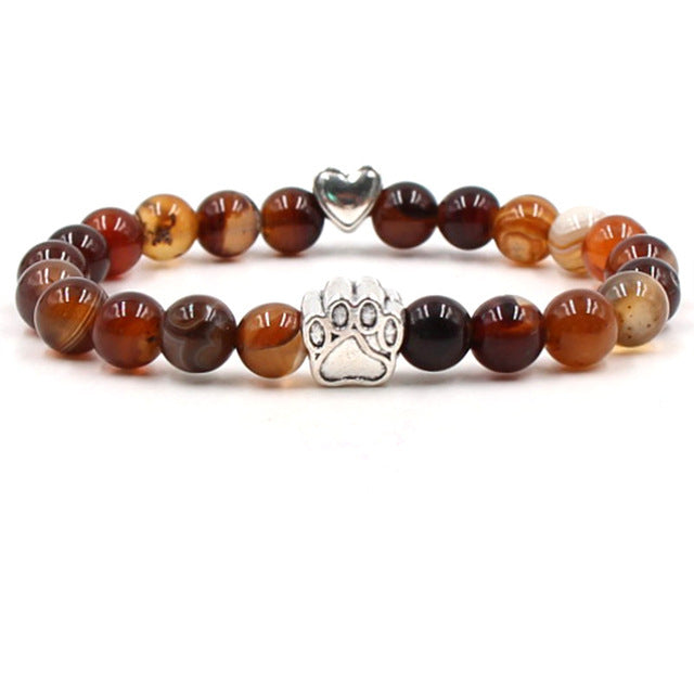 Pat and Pet Emporium | Jewelry | Pet Footprint Stone Bracelets