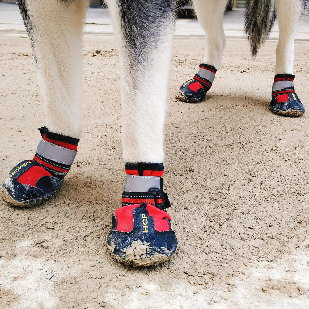 Pat and Pet Emporium | Pet Shoes | Snow Pet Boots 4 Pcs Set