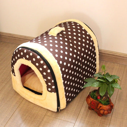 Pat and Pet Emporium | Pet Beds | Removable Cover Pet Kennel
