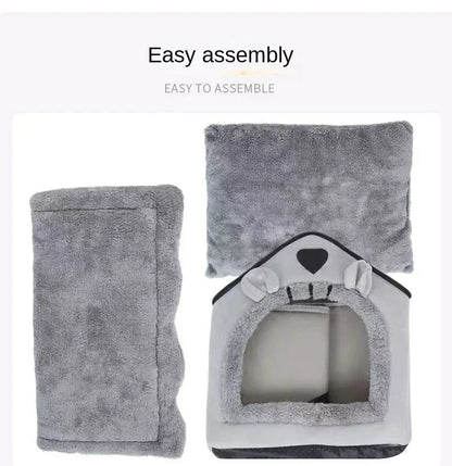 Pat and Pet Emporium | Pet Beds | Indoor Foldable Pet House