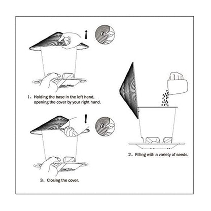 Pat and Pet Emporium | Pet Feeders | Squirrel Proof Feeder