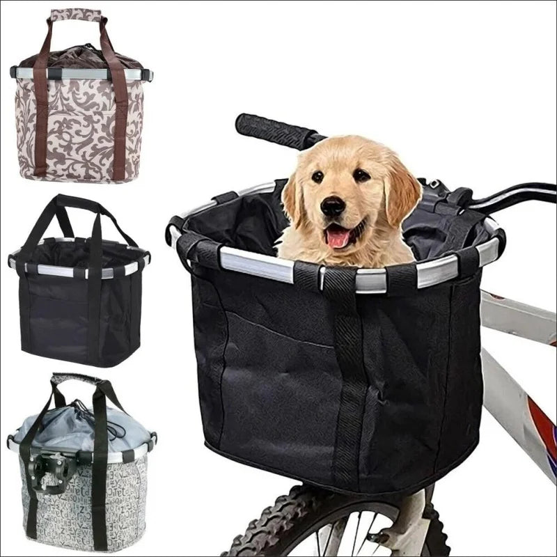 Pat and Pet Emporium | Pet Carriers | Small Pet Bicycle Basket