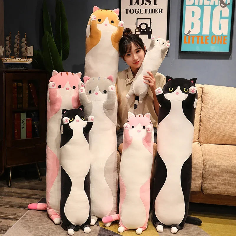 Pat and Pet Emporium | Home Products | Cat Design Long Pillow