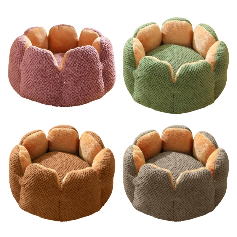 Pat and Pet Emporium | Pet Beds | Warm Cactus Petal Pet Nest