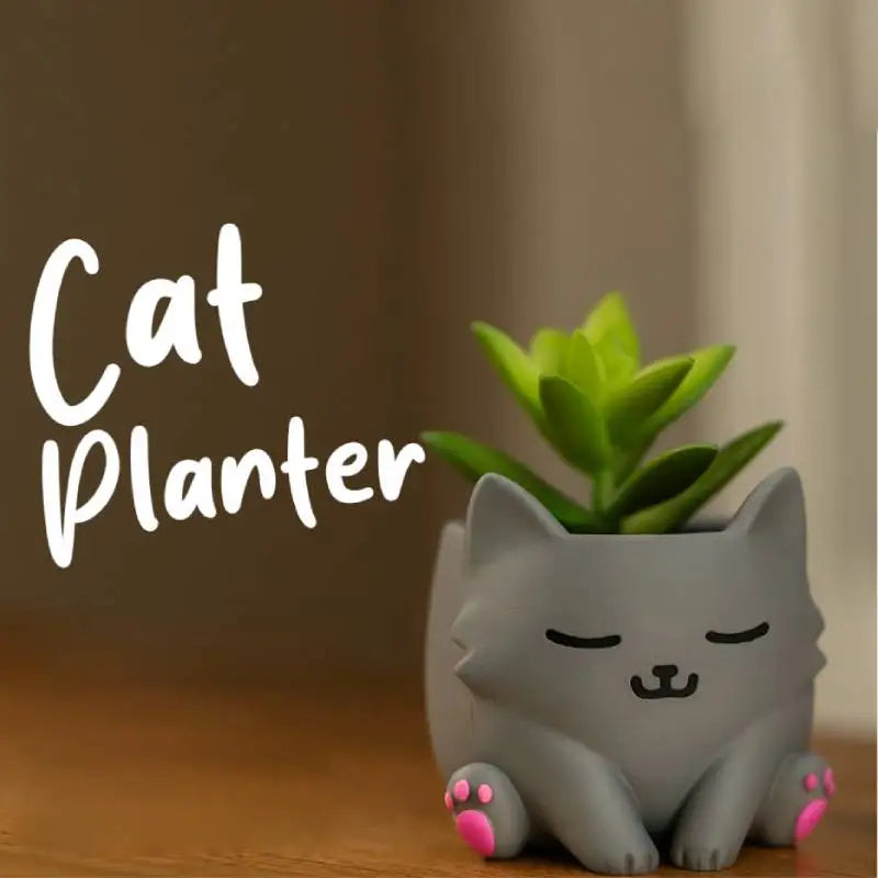 Pat and Pet Emporium | Home Products | Cat Mini Planter