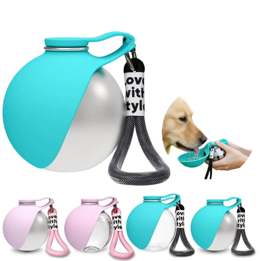 Pat and Pet Emporium | Pet Feeders | Stainless Steel Pet Water Ball