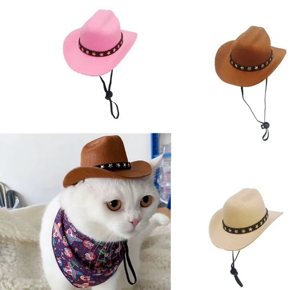 Pat and Pet Emporium | Pet Costumes | 5 Pcs Pet Cowboy Hats