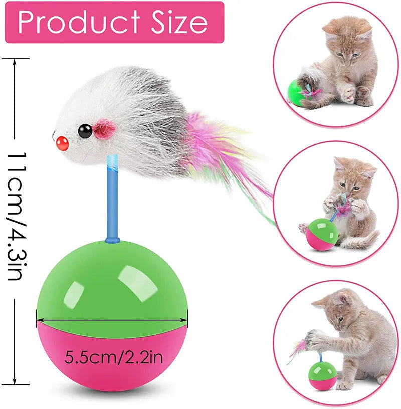 Pat and Pet Emporium | Pet Chew Toys | Cat Teaser Ball