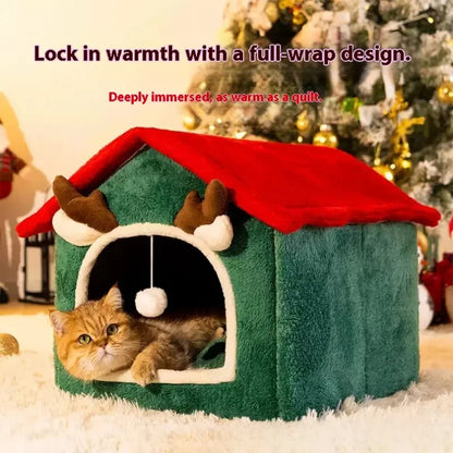 Pat and Pet Emporium | Pet Beds | Christmas Pet House