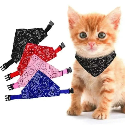 Pat and Pet Emporium | Pet Scarves | Clip On Pet Bandana