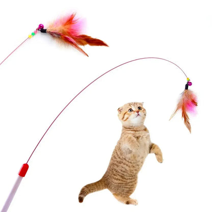 Pat and Pet Emporium | Pet Toys | Feathers Tease Cat Toys