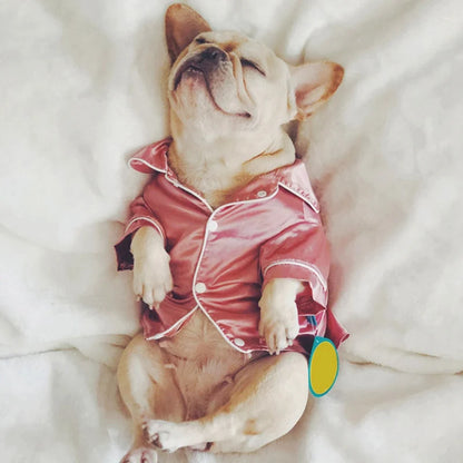 Pat and Pet Emporium | Pet Clothing | Pet Silky Pajamas