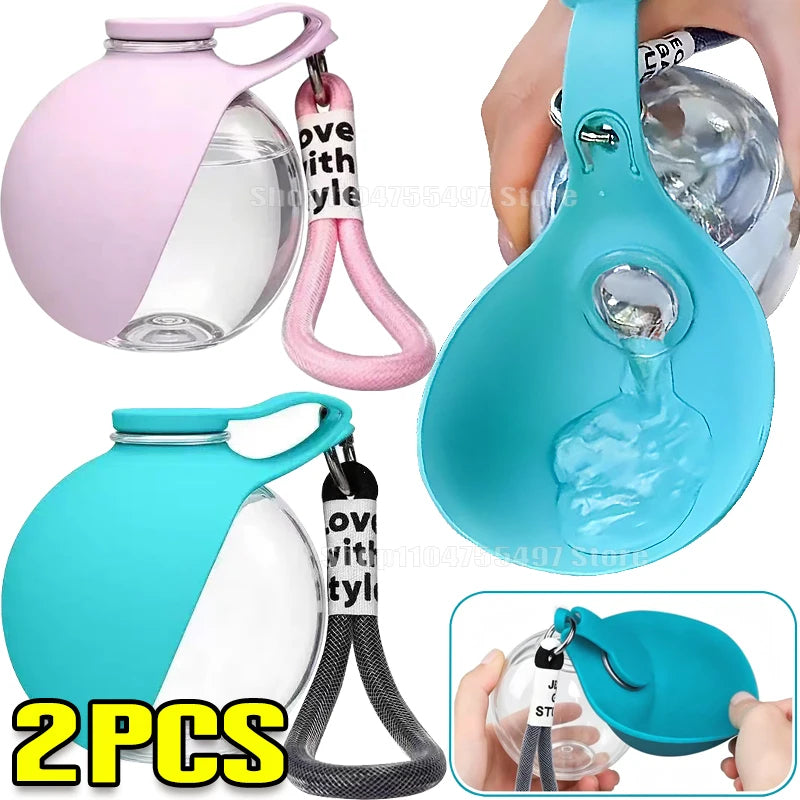 Pat and Pet Emporium | Pet Feeders | Portable Dog Ball Water Bottle