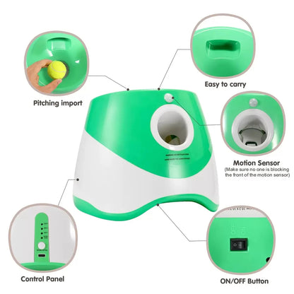 Pat and Pet Emporium | Pet Toys | Auto Ball Launcher