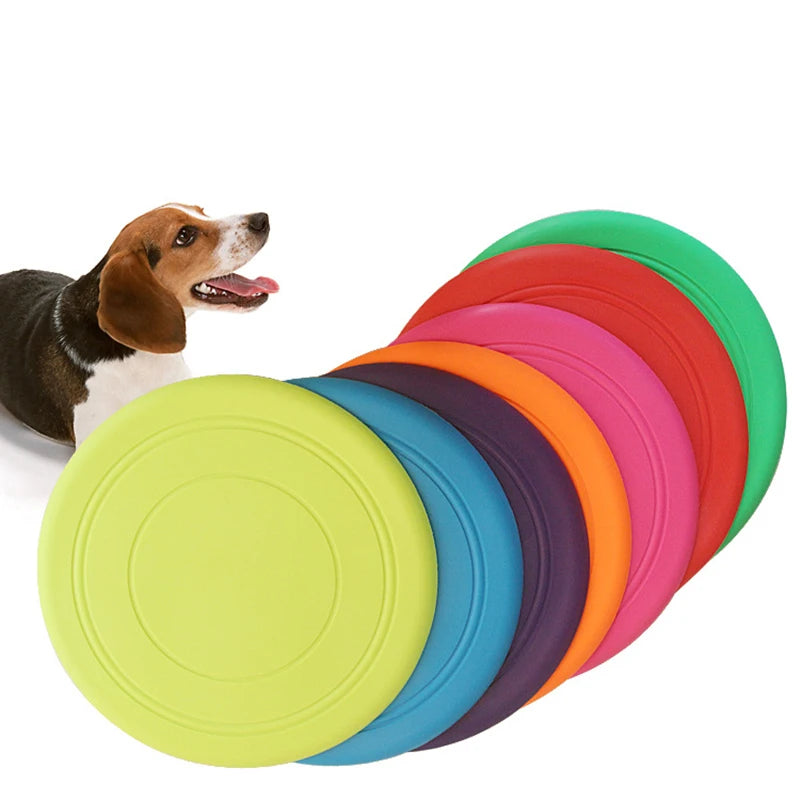 Pat and Pet Emporium | Pet Toys | Rubber Flying Disc Toy 2 Pcs