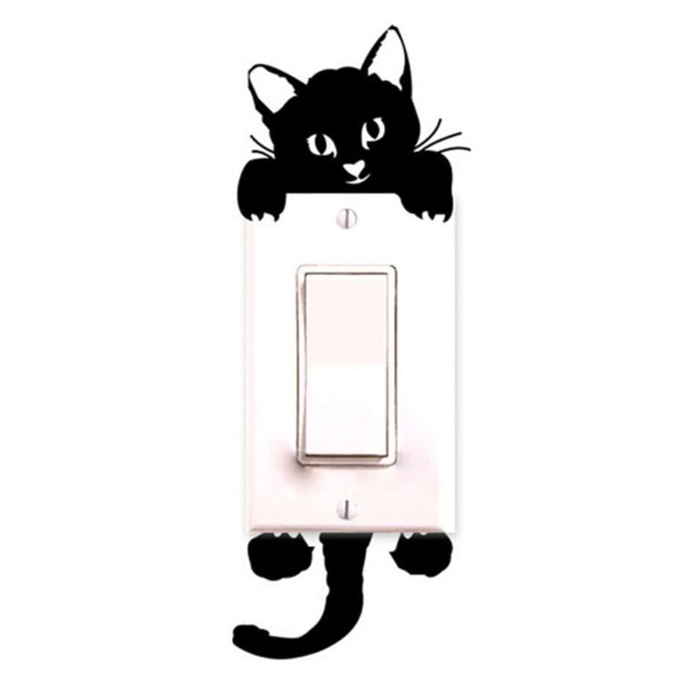 Pat and Pet Emporium | Home Products | Cat Wall Stickers 6 Pcs