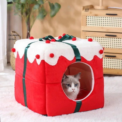 Pat and Pet Emporium | Pet Beds | Christmas Cat Nest