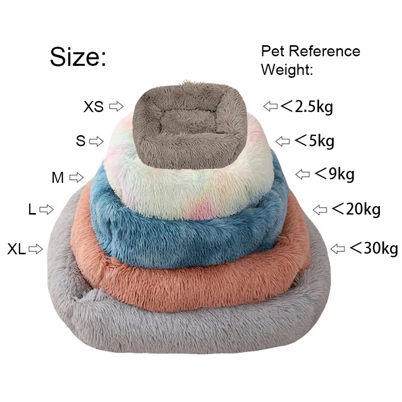 Pat and Pet Emporium | Pet Beds | Square Soft Plush Dog Bed