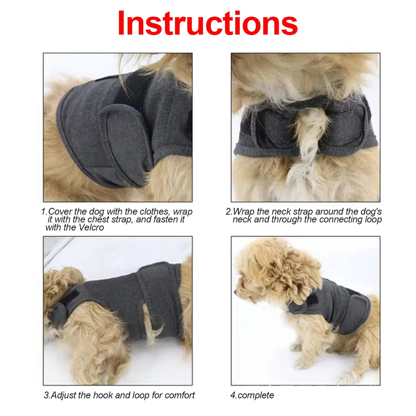 Pat and Pet Emporium | Pet Clothes | Anti Anxiety Jackets