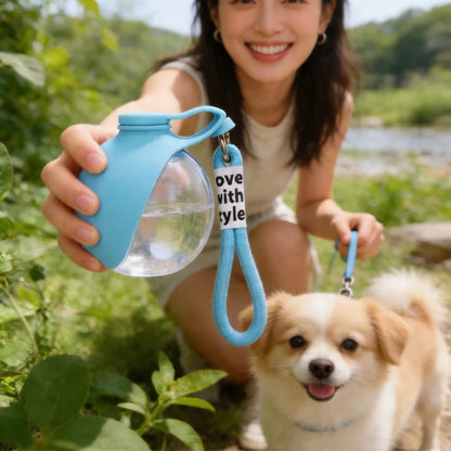 Pat and Pet Emporium | Pet Feeders | Portable Dog Ball Water Bottle