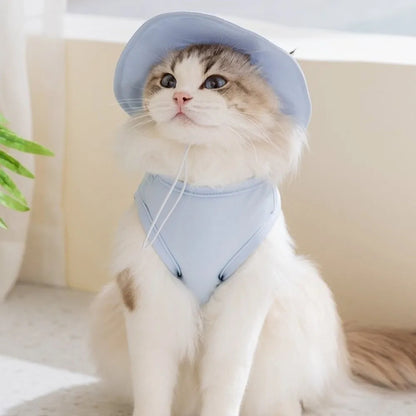 Pat and Pet Emporium | Pet Clothing | Cooling Dog Vest & Hat Set
