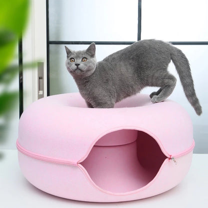 Pat and Pet Emporium | Pet Beds | Donut Cat Tunnel