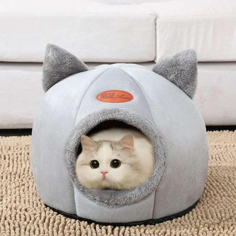 Pat and Pet Emporium | Pet Beds | Cute Cat Ears Cat Bed