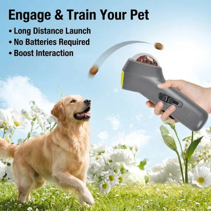 Pat and Pet Emporium | Pet Feeders | Interactive Treat Launcher