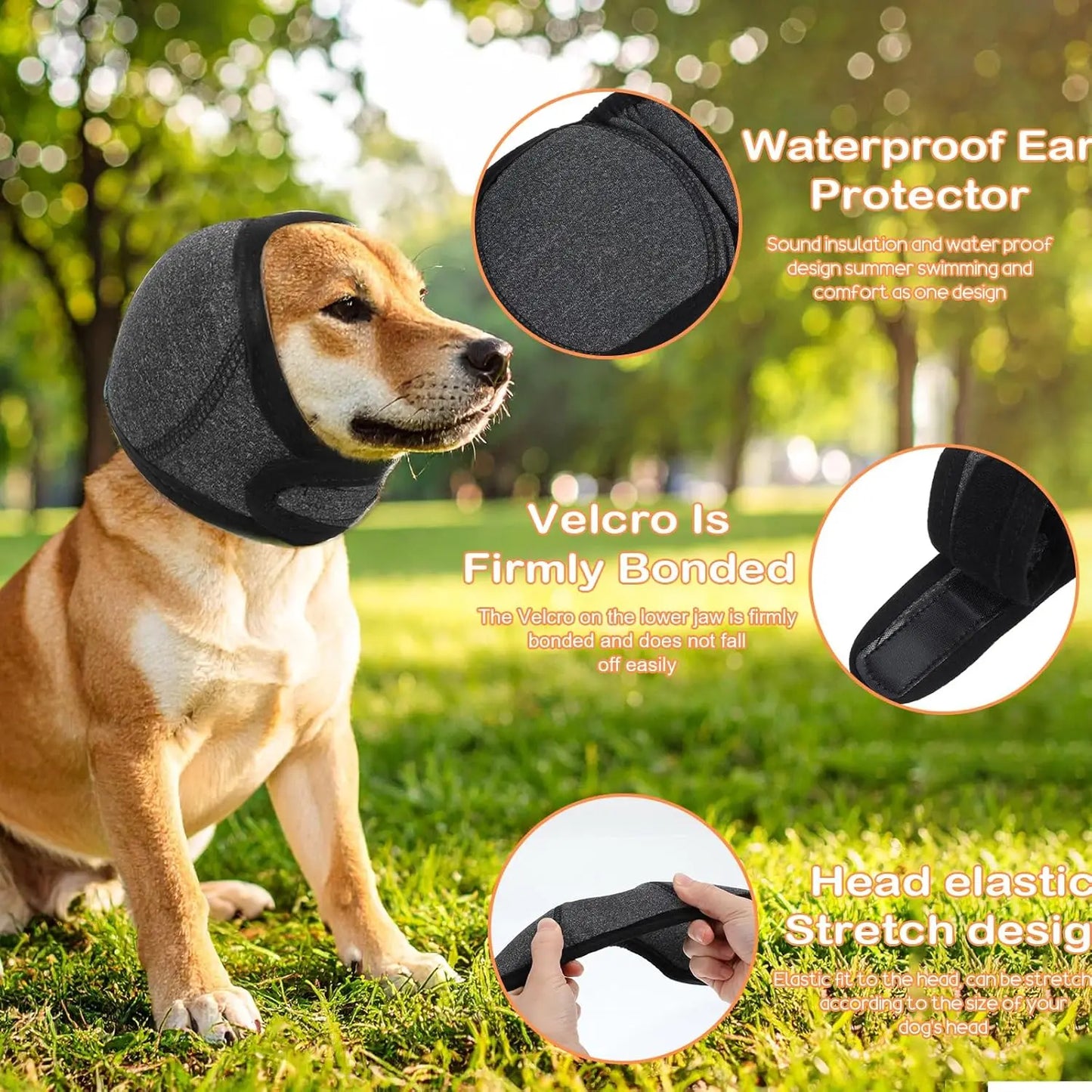 Pat and Pet Emporium | Pet Clothes | Noise Protection Ear Wrap