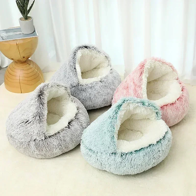 Pat and Pet Emporium | Pet Beds | Soft Plush 2-in-1 Pet Bed