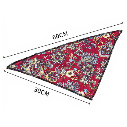Pat and Pet Emporium | Pet Hats | Paisley Print Pet Scarf & Hat
