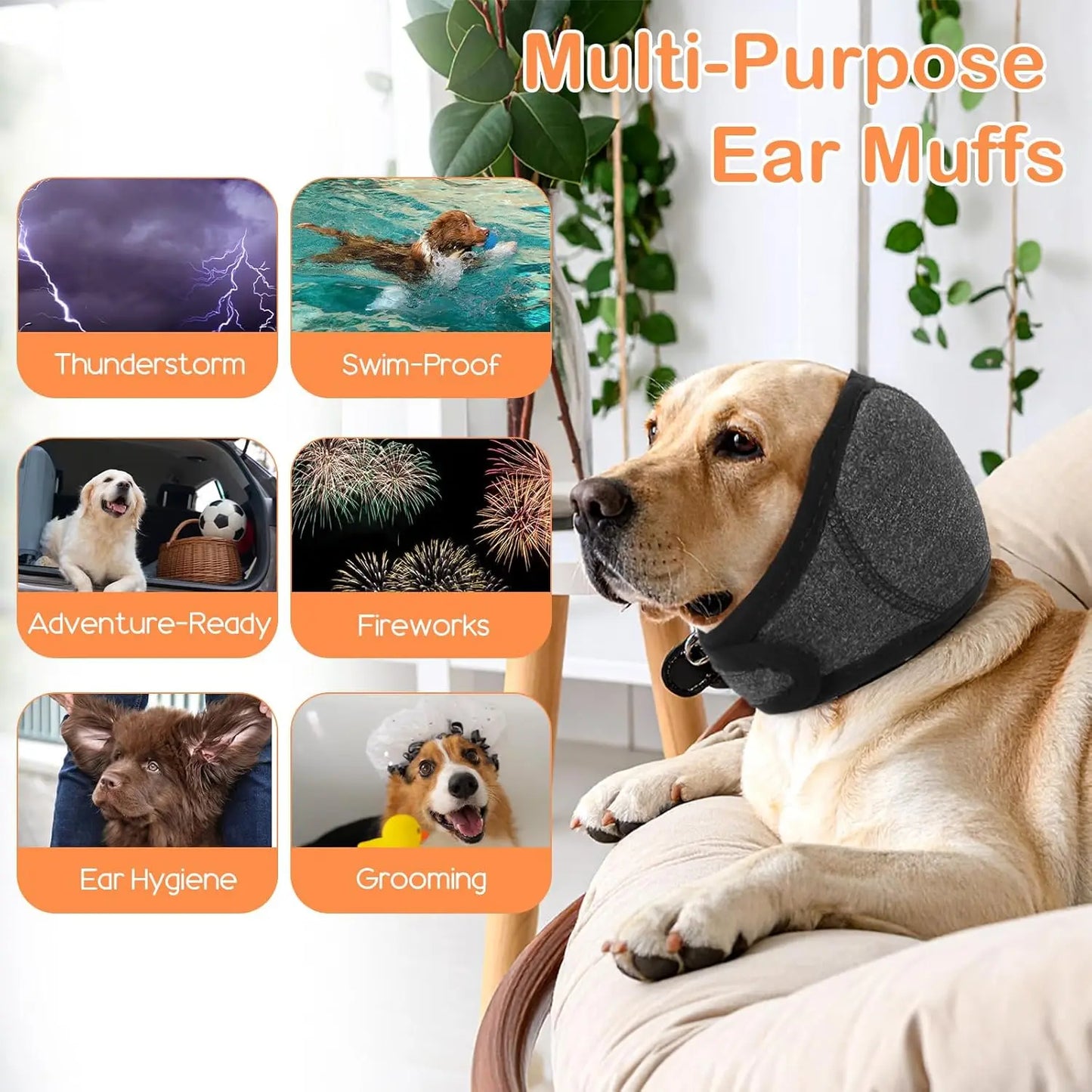 Pat and Pet Emporium | Pet Clothes | Noise Protection Ear Wrap