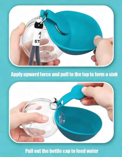 Pat and Pet Emporium | Pet Feeders | Portable Dog Ball Water Bottle